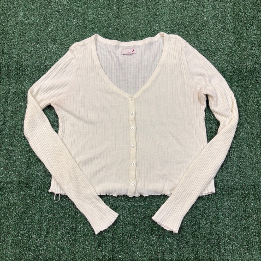 Y2K SO Cardigan Sweater